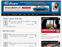 Tablet Screenshot of eduro.com